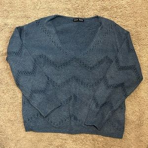 Women’s Knit Drop Shoulder Sweater